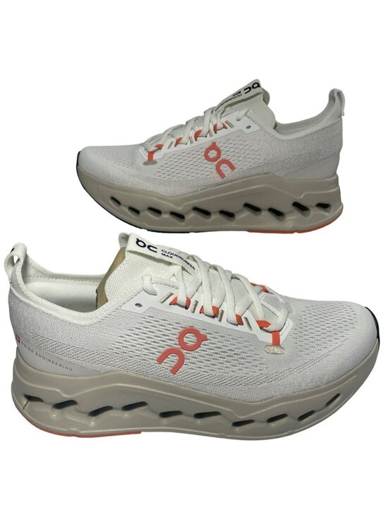 On Cloudsurfer Max Running Shoes Ivory/Salmon Athletic Sneakers Men\'s Size 9 NWB main image 8